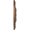 Ekena Millwork Tomango Egg & Dart Medallion (Canopies up to 6 3/4"), 27 7/8"OD x 3 7/8"ID x 2 1/2"P, Copper CM27TOPOS - alternate 4
